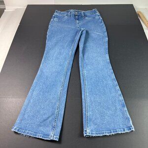 Aerie Jeans Women's 28x28* Everyday Soft Mid Rise Boot Cut Blue Denim Tag S/P